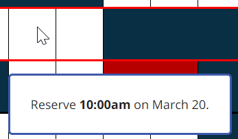 image of schedule